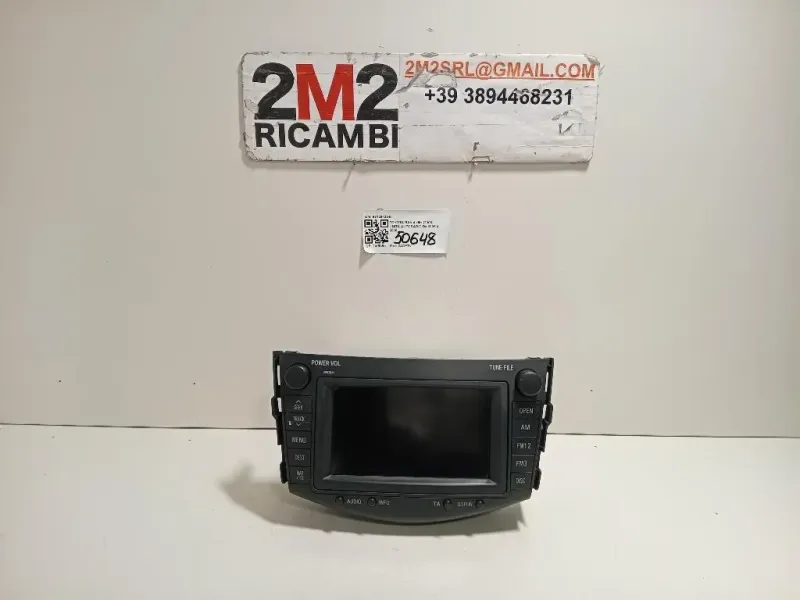 Unità Autoradio 8612042240 Toyota RAV 4 III 2006