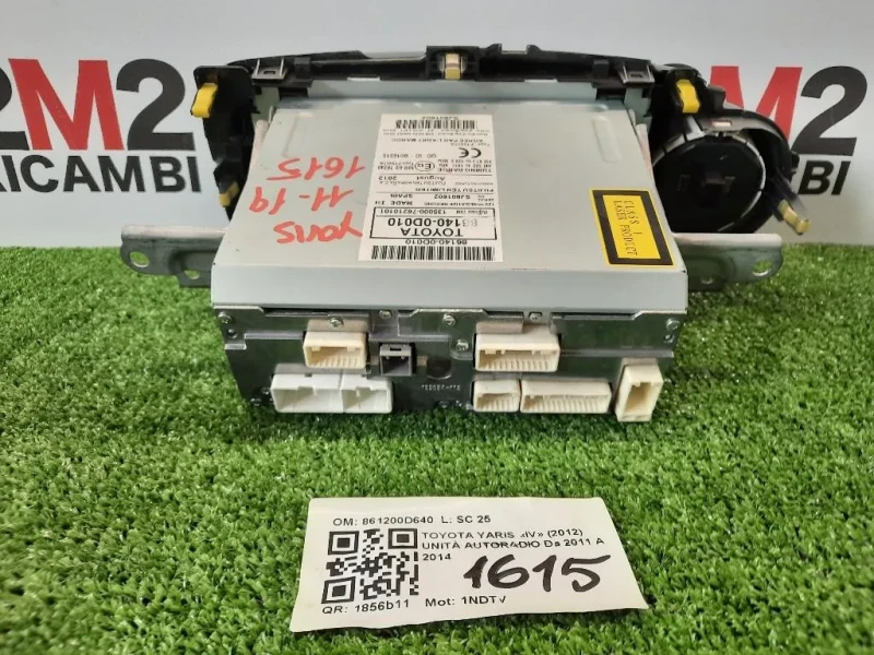 Unità Autoradio 861200D640 Toyota Yaris IV 2012