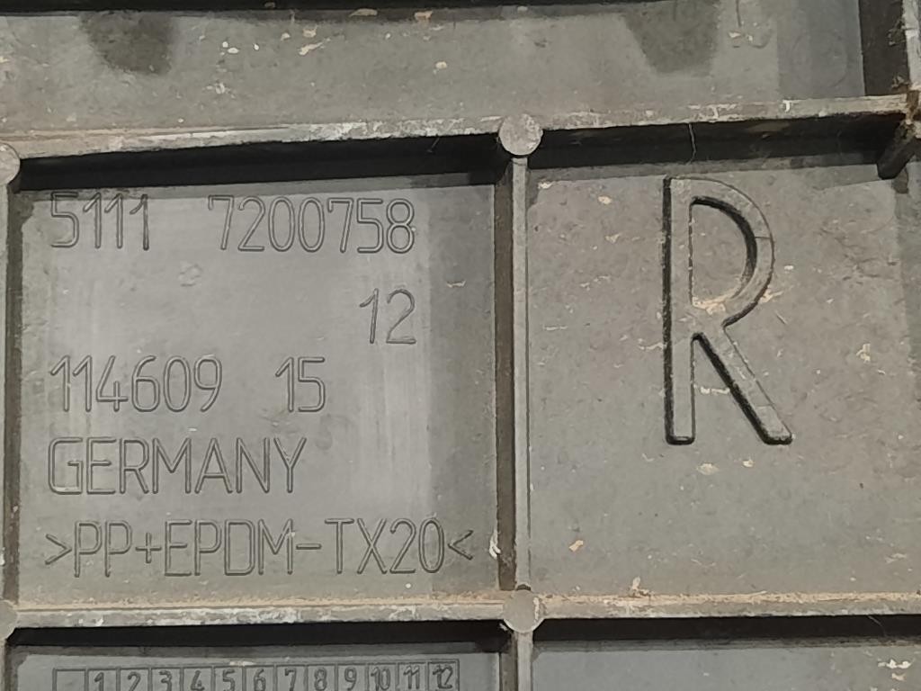 Paraurti Angolare ANT DX 5111 7200758 SUPORTO PARAURTI ANT DX Bmw Serie 5 F07 GT 2010