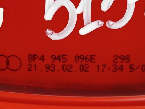 Fanale POST DX 8P4945096E Audi A3 8PA Sportback 2008