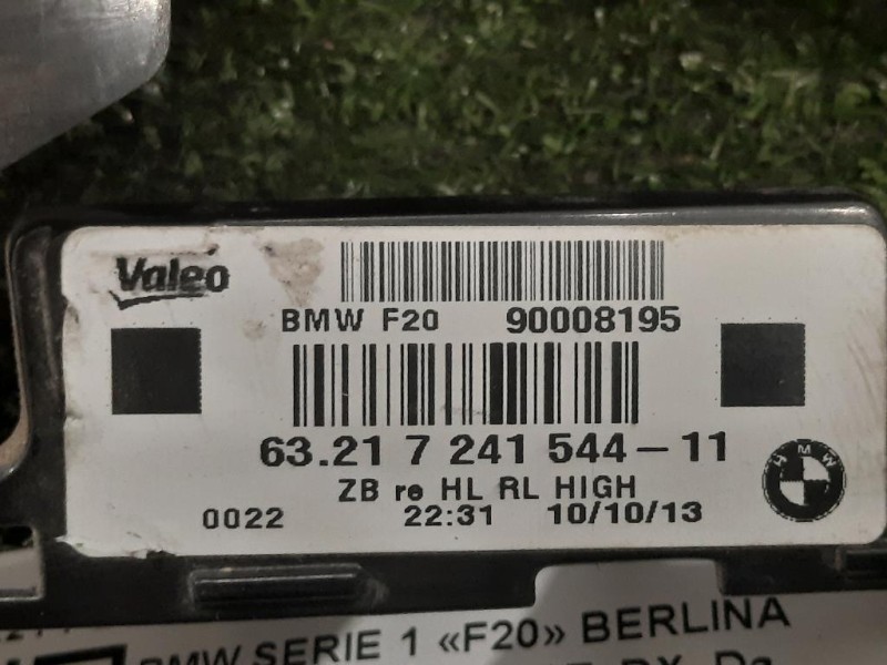 Fanale POST DX 6321 7 241 544-11 Bmw Serie 1 F20 Berlina 2012