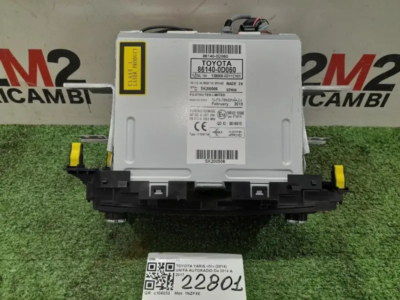Unità Autoradio 861400D660 Toyota Yaris IV 2014