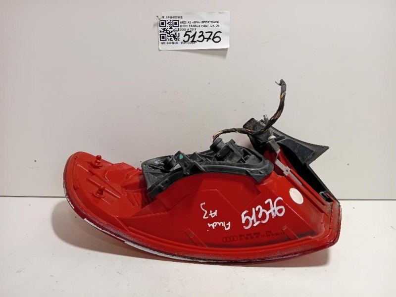 Fanale POST DX 8P4945096E Audi A3 8PA Sportback 2008