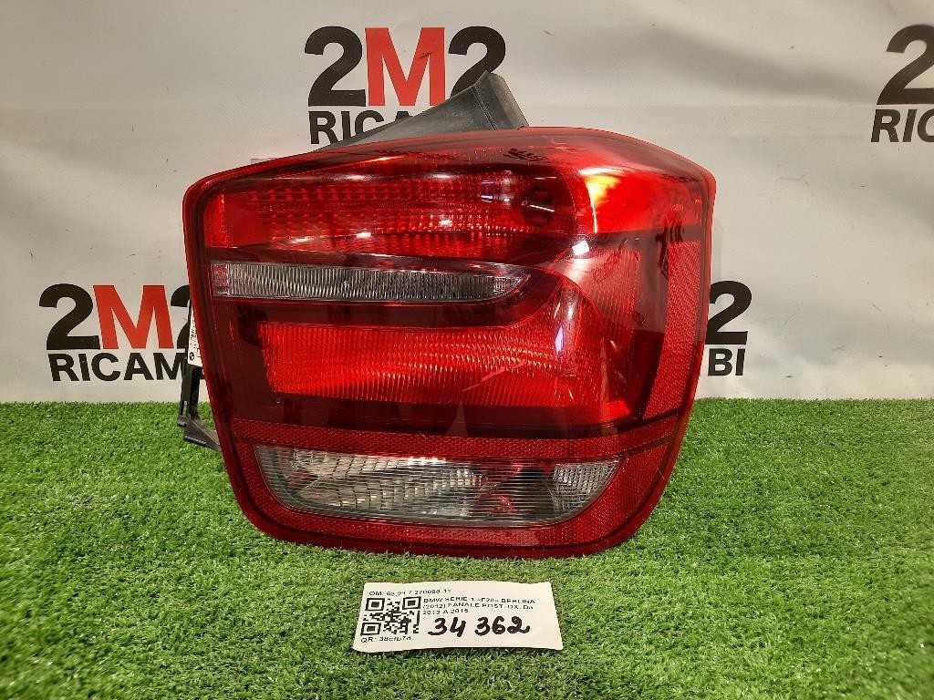 Fanale POST DX 90006571 Bmw Serie 1 F20 Berlina 2012