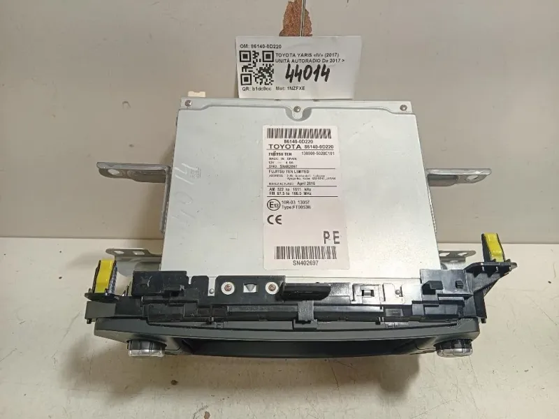 Unità Autoradio 86140-0D220 GPS NAVI Toyota Yaris IV 2017