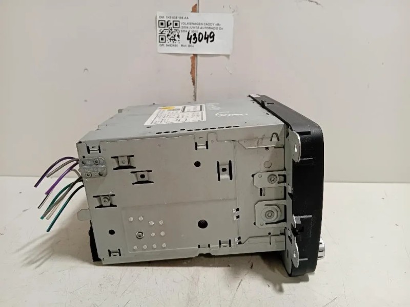 Unità Autoradio 1K0 035 186 AA Volkswagen Caddy III 2004