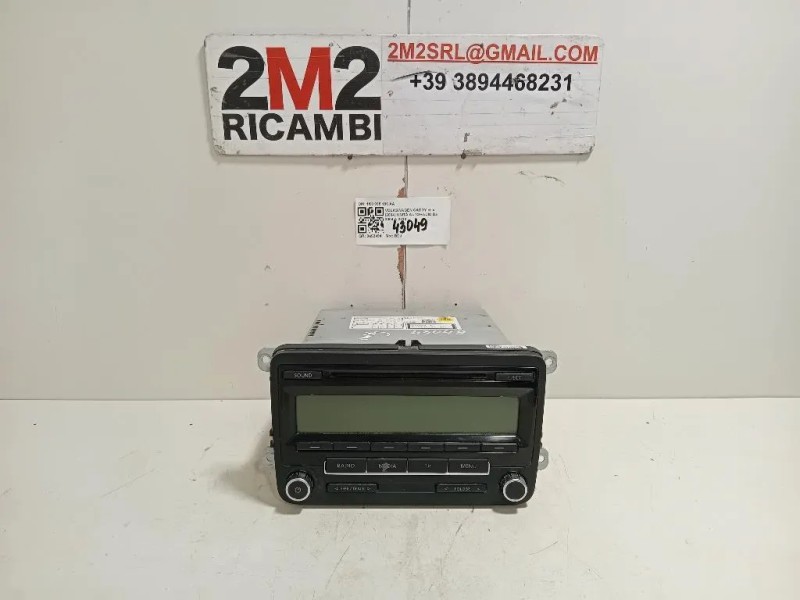 Unità Autoradio 1K0 035 186 AA Volkswagen Caddy III 2004