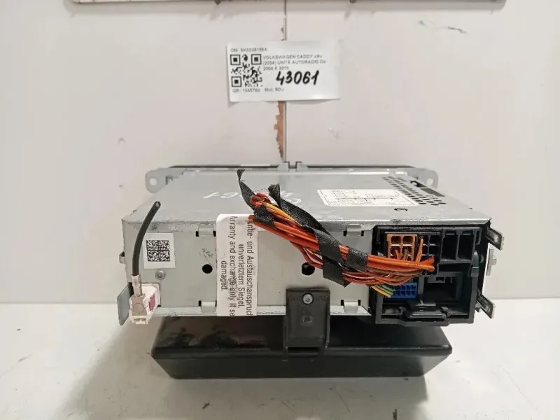 Unità Autoradio 5K0035156A Volkswagen Caddy III 2004