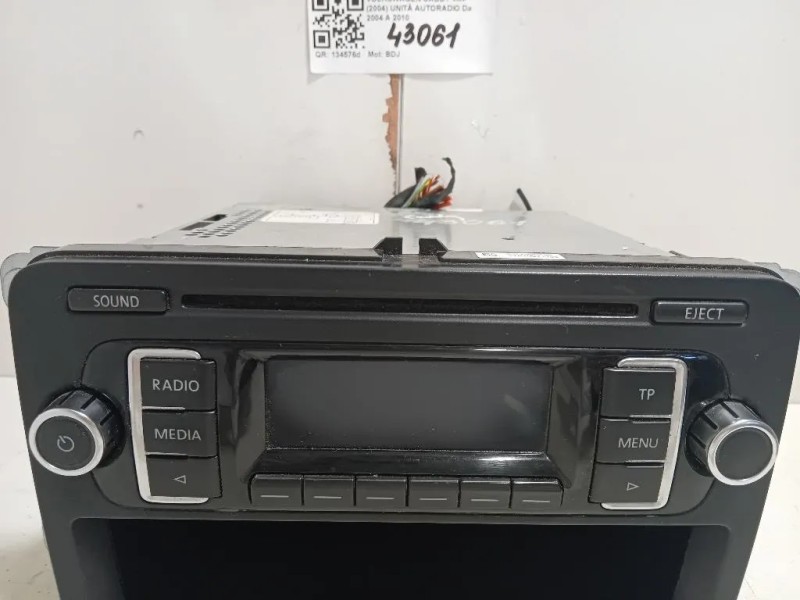 Unità Autoradio 5K0035156A Volkswagen Caddy III 2004