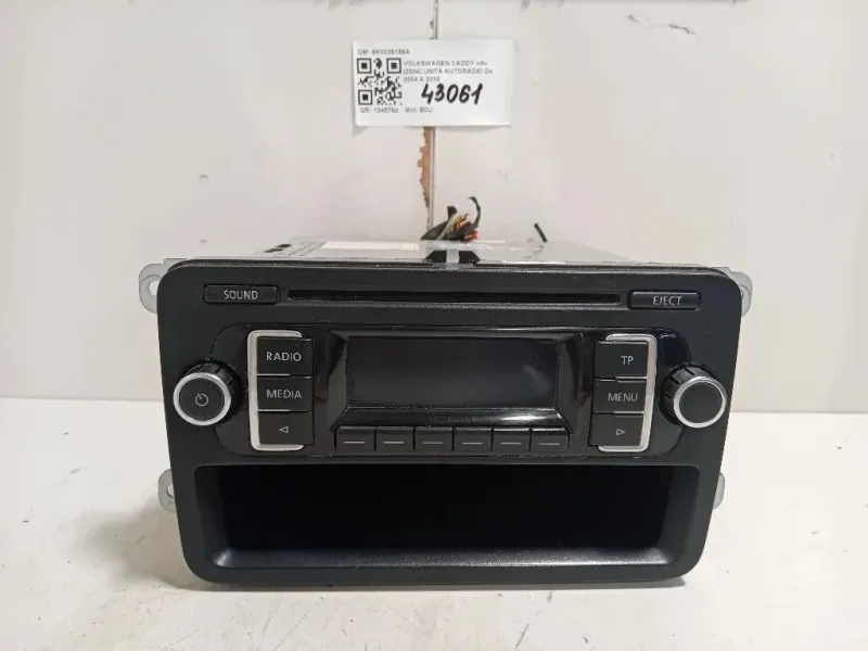 Unità Autoradio 5K0035156A Volkswagen Caddy III 2004