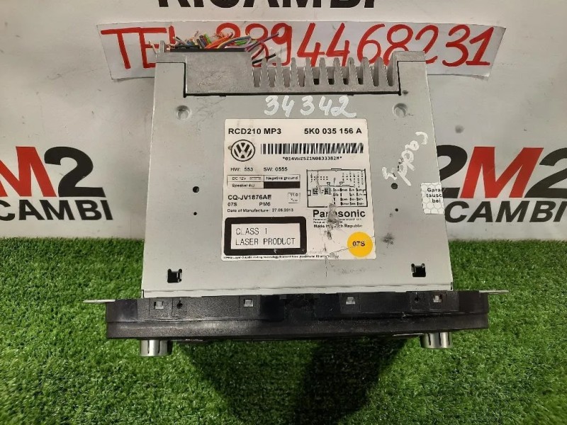 Unità Autoradio 5K0 035 156 A Volkswagen Caddy IV 2011