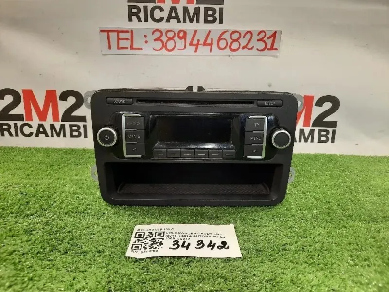 Unità Autoradio 5K0 035 156 A Volkswagen Caddy IV 2011