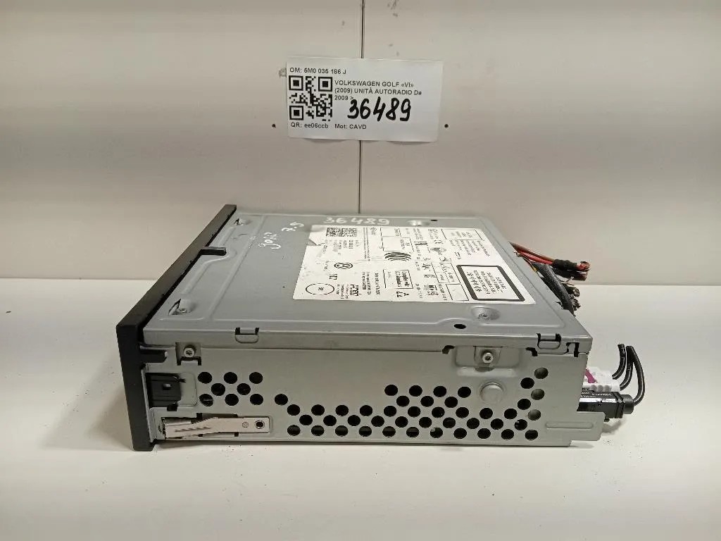 Unità Autoradio 5M0 035 186 J Volkswagen GOLF VI 2009