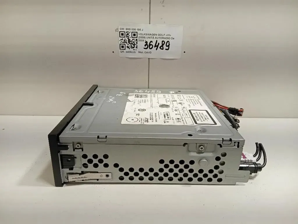 Unità Autoradio 5M0 035 186 J Volkswagen GOLF VI 2009