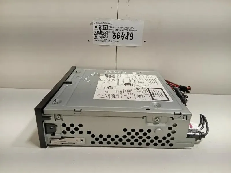 Unità Autoradio 5M0 035 186 J Volkswagen GOLF VI 2009