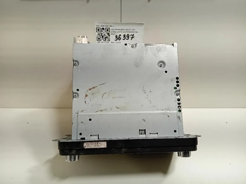 Unità Autoradio 5M0035186J Volkswagen GOLF VI 2009