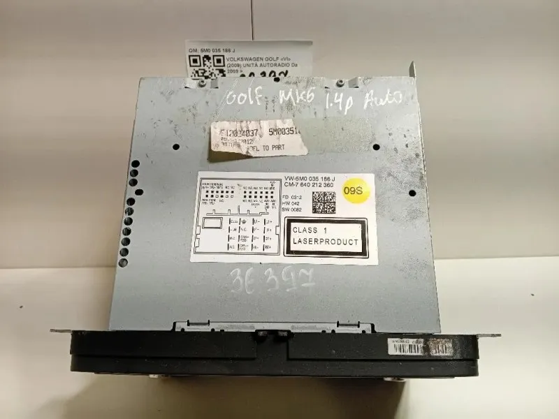 Unità Autoradio 5M0035186J Volkswagen GOLF VI 2009