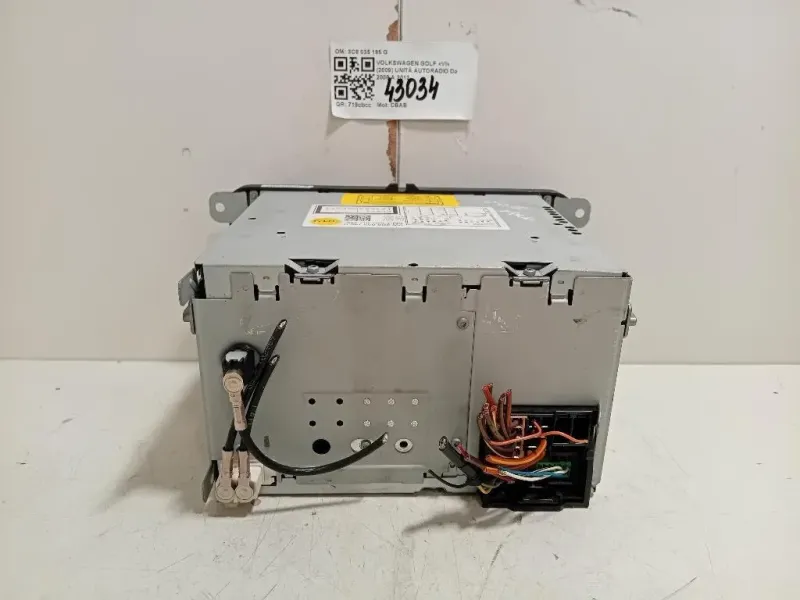 Unità Autoradio 3C8 035 195 G Volkswagen GOLF VI 2009