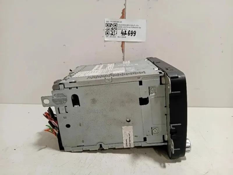 Unità Autoradio 1T0035680AX Volkswagen GOLF VI 2009