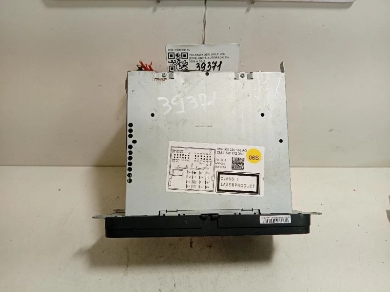 Unità Autoradio 1K0035186 Volkswagen GOLF VI 2009