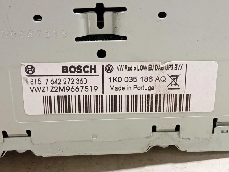 Unità Autoradio 1K0035186 Volkswagen GOLF VI 2009