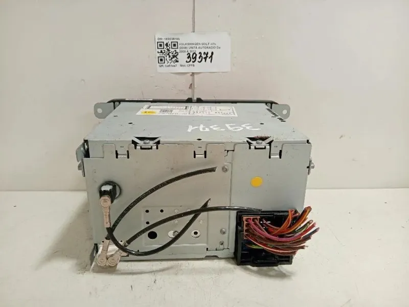 Unità Autoradio 1K0035186 Volkswagen GOLF VI 2009