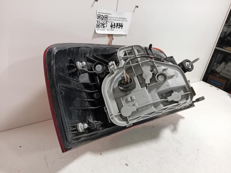 Fanale POST DX 8P3 945 096 A Audi A3 8PA Sportback 2008