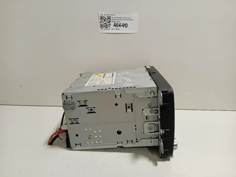 Unità Autoradio 1K0 035 186 AA Volkswagen GOLF VI 2009