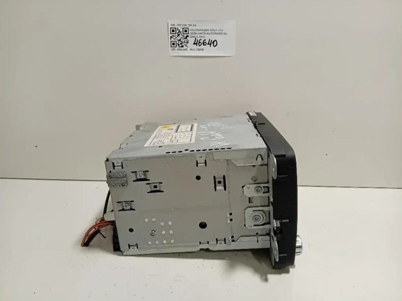 Unità Autoradio 1K0 035 186 AA Volkswagen GOLF VI 2009