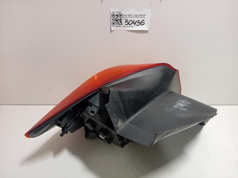 Fanale POST DX 7424494 Bmw Serie 1 F20 Berlina 2015