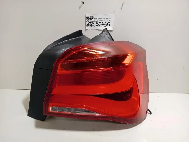 Fanale POST DX 7424494 Bmw Serie 1 F20 Berlina 2015