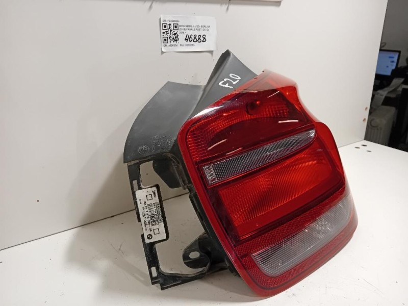 Fanale POST DX 900065716321727009806 Bmw Serie 1 F20 Berlina 2015