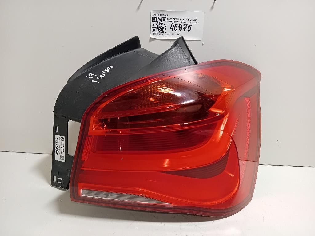Fanale POST DX F03600000 Bmw Serie 1 F20 Berlina 2015