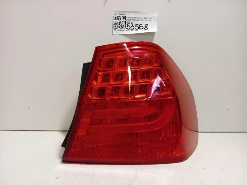 Fanale POST DX 7289426 Bmw Serie 3 E90 Berlina 2005