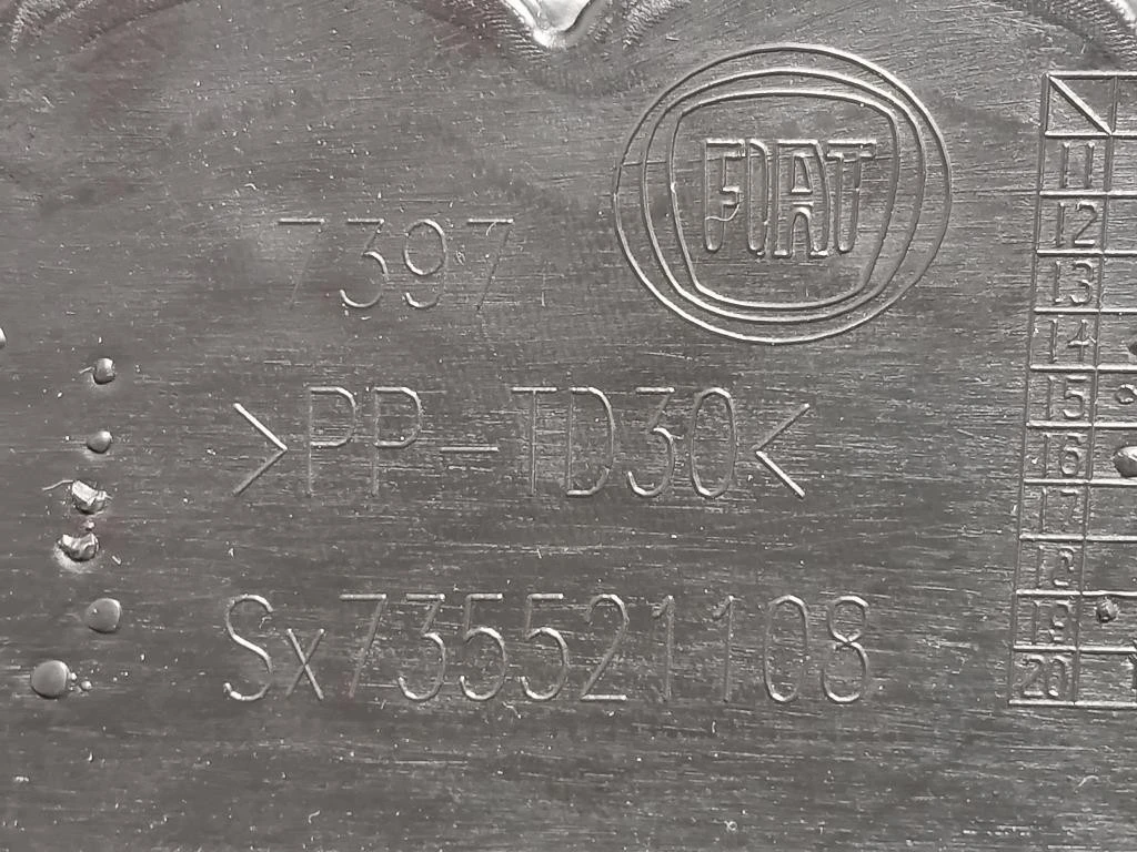 Paraurti Angolare ANT SX 735521108 Fiat Panda II 2012