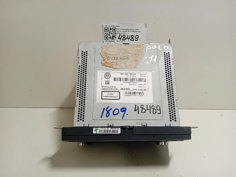 Unità Autoradio 1K0035186AA Volkswagen POLO VII 2017