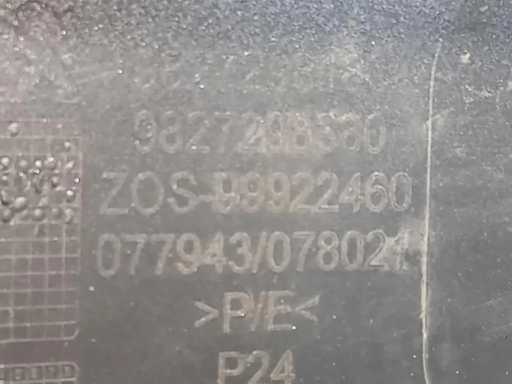 Paraurti Angolare ANT SX 9827298380 Peugeot 2008 II 2020