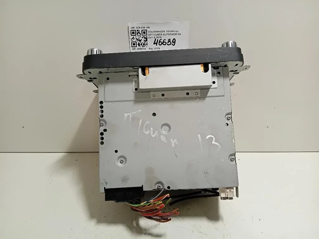 Unità Autoradio 3C8 035 195 Volkswagen Tiguan I 2011