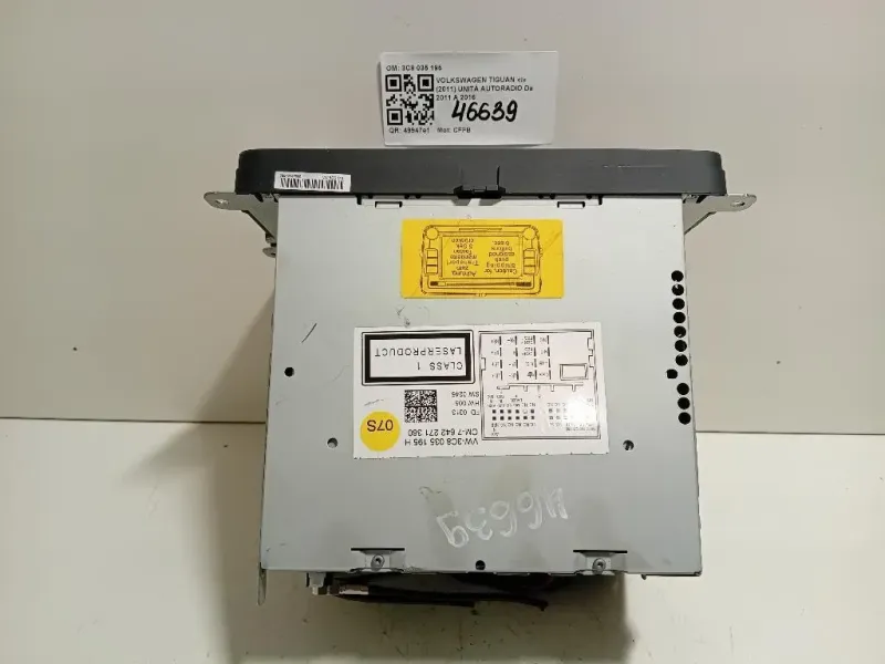 Unità Autoradio 3C8 035 195 Volkswagen Tiguan I 2011