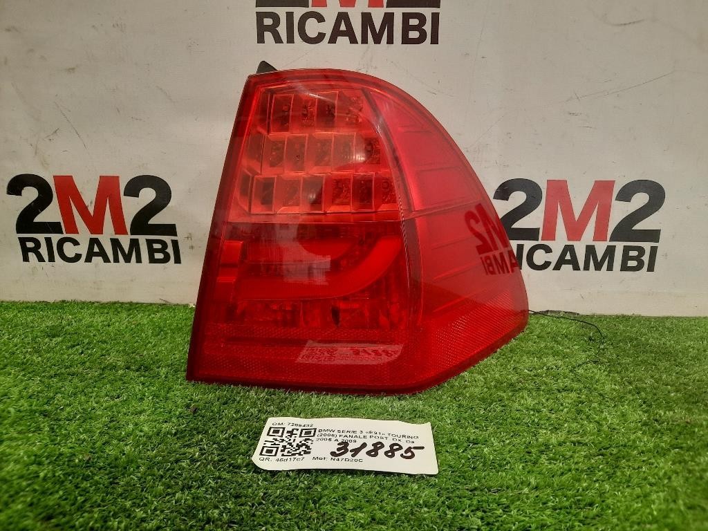 Fanale POST DX 7289432 Bmw Serie 3 E91 Touring 2005