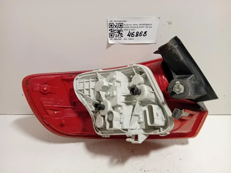 Fanale POST DX 8P4 945 096C Audi A3 8PA Sportback 2008