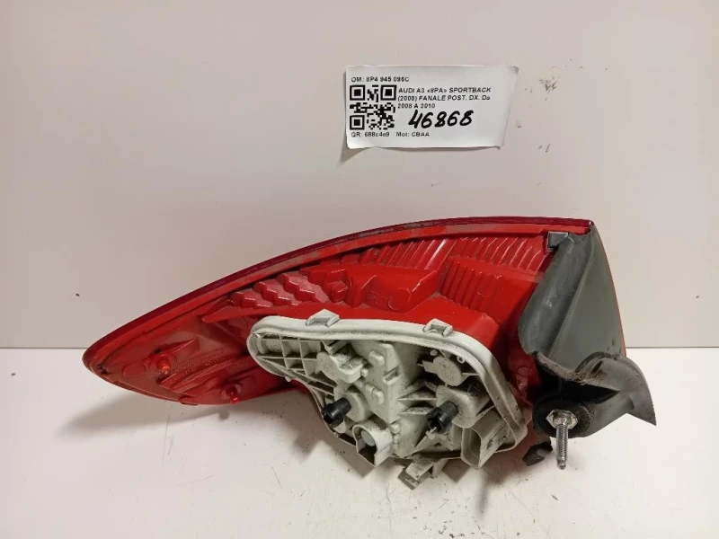 Fanale POST DX 8P4 945 096C Audi A3 8PA Sportback 2008