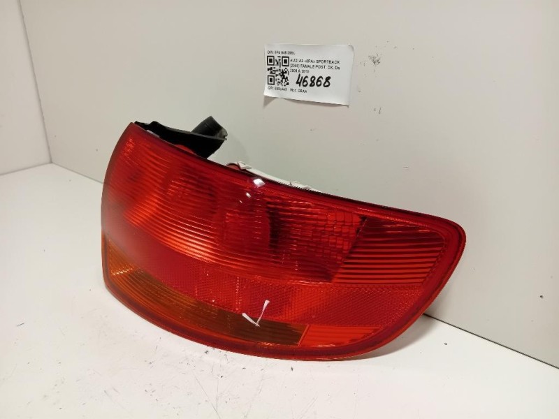 Fanale POST DX 8P4 945 096C Audi A3 8PA Sportback 2008