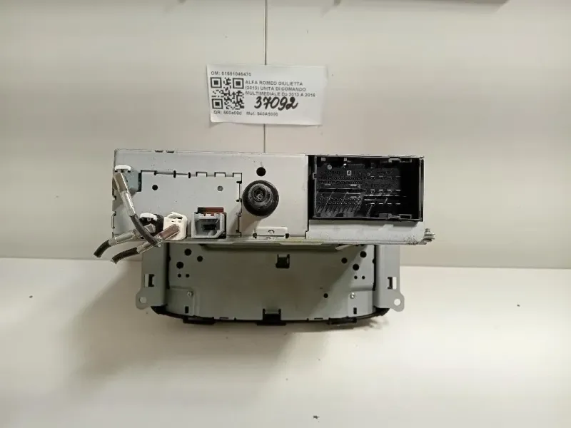 Unita DI Comando Multimediale 01561046470 Alfa Romeo Giulietta 2013