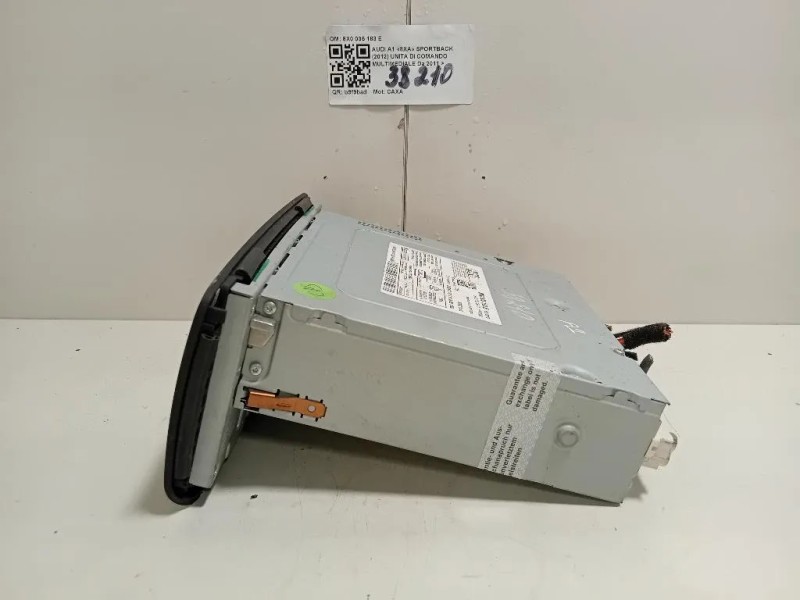 Unita DI Comando Multimediale 8X0035183E Audi A1 8XA Sportback 2012