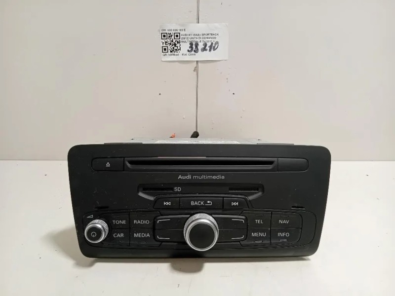 Unita DI Comando Multimediale 8X0035183E Audi A1 8XA Sportback 2012