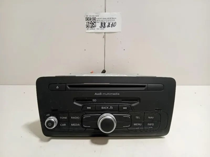 Unita DI Comando Multimediale 8X0035183E Audi A1 8XA Sportback 2012