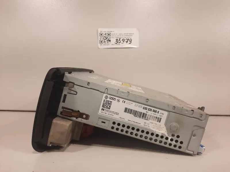 Unita DI Comando Multimediale 8X0 035 666 K Audi A1 8XA Sportback 2012