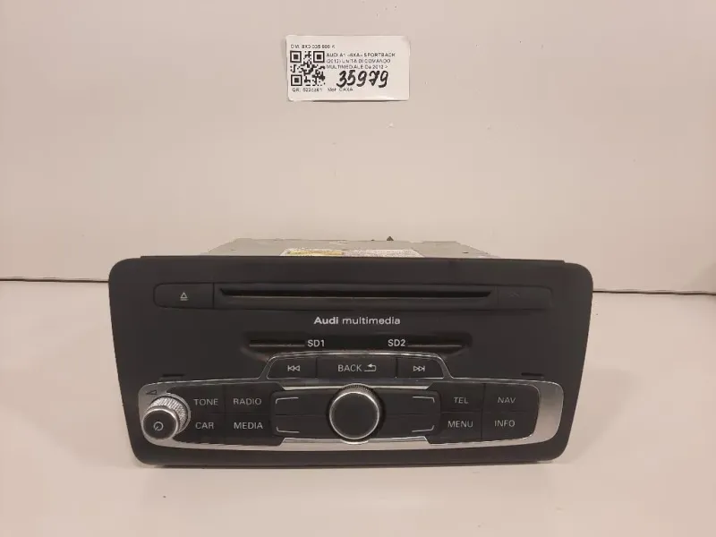 Unita DI Comando Multimediale 8X0 035 666 K Audi A1 8XA Sportback 2012