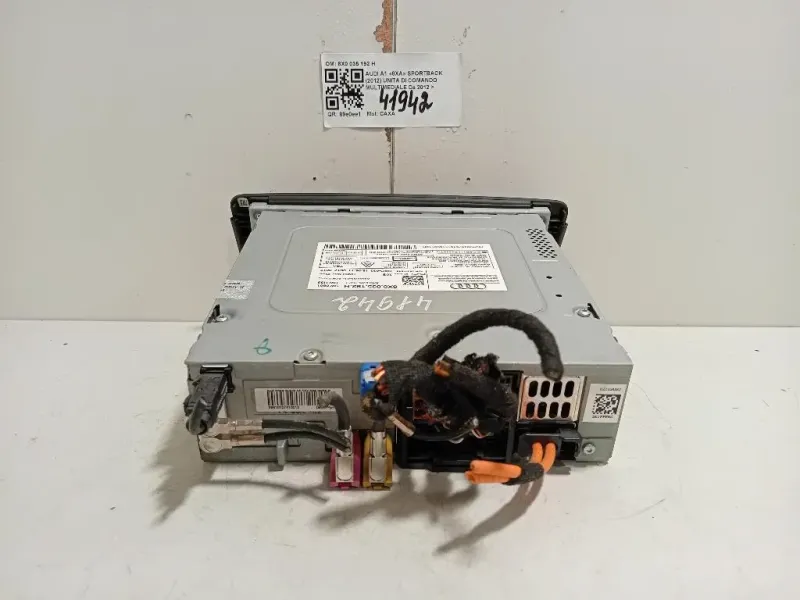 Unita DI Comando Multimediale 8X0 035 192 H Audi A1 8XA Sportback 2012